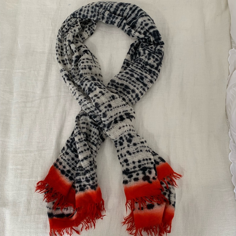 Hand-dyed scarf